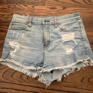 JBD cutoff denim shorts